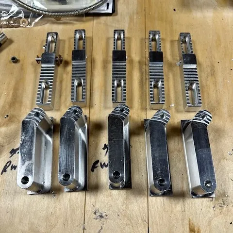 Most machining operations complete but still in process.